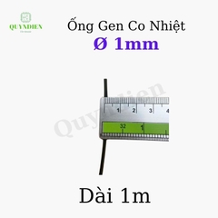 Gen co nhiệt size 1mm màu Đen