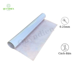 Giấy 1 mặt bóng 1 mặt xù giấy cách điện dày 0.25mm