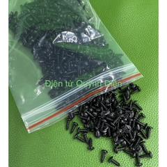 Ốc vít 3mm dài 11mm ĐEN ( túi 1Kg = 1000 gam)