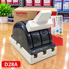 Cầu Dao Đảo 3 Pha 3P 600V Đế Sứ SOPOKA