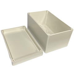 Hộp Nhựa ABS chống nước 200x120x110mm Wanchi, màu đen nắp trong