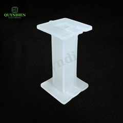 Lõi Khuôn Nhựa Vuông Dài 60mm Màu Trắng Trong