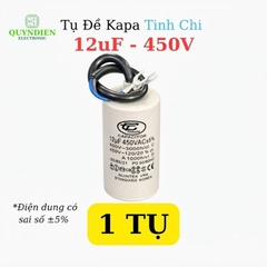 Tụ Đề Máy Bơm Nước 12uF 450VAC Tinh Chi