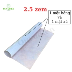 Giấy 1 mặt bóng 1 mặt xù giấy cách điện dày 0.25mm