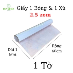 Giấy 1 mặt bóng 1 mặt xù giấy cách điện dày 0.25mm