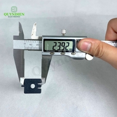 Lõi Nhựa Vuông Dài 50mm Quấn Cuộn Cảm Phân Tần Loa - Màu Đen