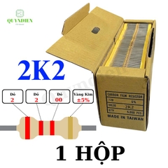Điện trở Đài Loan 1/4W - 2K2
