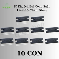 IC LA4440 Khuyếch Đại Công Suất, chân đồng