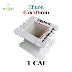 Khuôn nhựa quấn biến áp Fe silic 45x50mm
