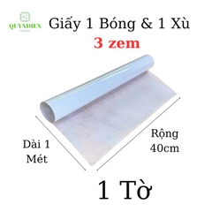 Giấy 1 mặt bóng 1 mặt xù giấy cách điện dày 0.3mm