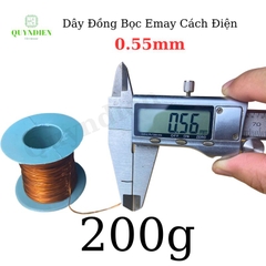 Dây ĐỒNG bọc emay cách điện size 0.55mm