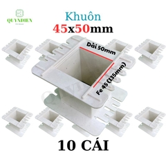 Khuôn nhựa quấn biến áp Fe silic 45x50mm