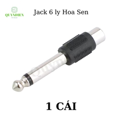 JACK 6 ly ra hoa sen ( bằng nhựa )