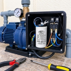 Tụ Đề Máy Bơm Tinh Chi 15uF 450V