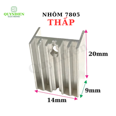 Nhôm tản nhiệt 7805 loại đẹp