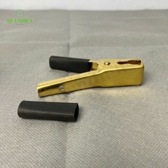 Kẹp ắc quy Acquy 100A Đồng Nguyên Chất (Đỏ + Đen), 93mm, Lò Xo Cực Kì Khỏe.