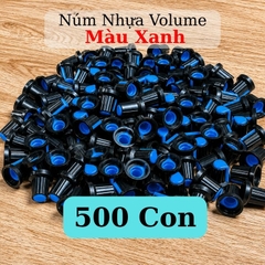 Núm Nhựa Volume Màu Xanh Thân Đen