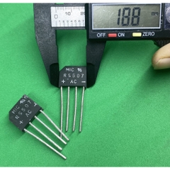 Diode Cầu Dẹp MIC RS507 5A 1000v