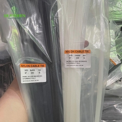 Dây Rút Nhựa Nhiều Kích Cỡ Màu Trắng Đen - Giá Bán 1Kg