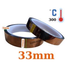 Băng dính màu Nâu chịu nhiệt tốt chất lượng cao 300℃