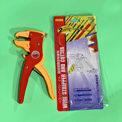 Kìm tuốt dây điện mỏ quạ màu cam HONY HY-150