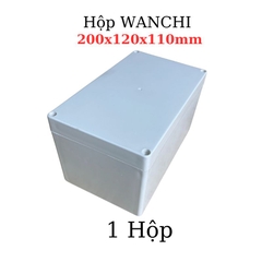 Hộp Nhựa ABS WANCHI Cao 200x120x110mm Trắng Đục