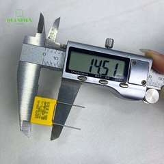 Tụ Kẹo Vàng vuông 0.47uF 275VAC-Xát Nhỏ