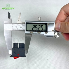 Công Tắc Bập Bênh 4 Chân KCD4 15/30A 250V Đỏ Có Đèn