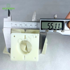 Lõi Nhựa Vuông Tròn 55 Quấn Cuộn Cảm Phân Tần Loa - Màu Trắng Sữa