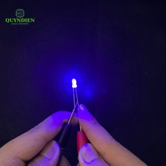 Đèn LED RGB Xanh Dương 3mm 2 Chân Mini Siêu Sáng - 10 Bóng