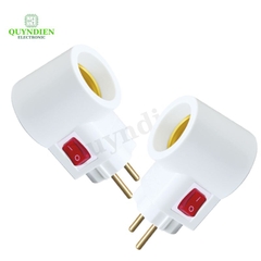 Đuôi Liền Phích Cắm Có Công Tắc E27 SOPOKA