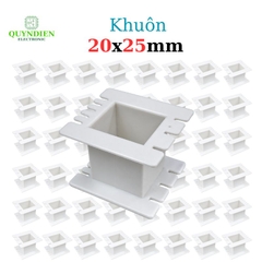 Khuôn Nhựa Quấn Biến Áp Fe Silic 20x25mm