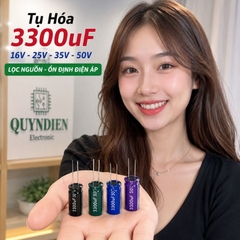 Tụ Hóa 3300uF 16V 25V 35V 50V