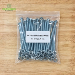 Ốc Vít M6x100mm Có Kèm Tán