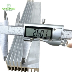 Nhôm tản nhiệt 2 tầng 10 cánh 330x56x30mm