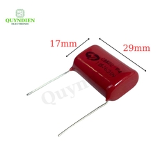 Tụ Kẹo Đỏ 105J 630V - Tụ Polyester - Điện Áp Cao