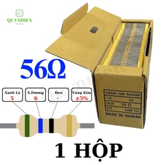 Điện trở Đài Loan 1/4W - 56R