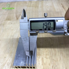 Nhôm tản nhiệt 2 tầng 7 cánh dài 1mét nhôm 2 vế 1000x44x29mm