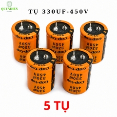 Tụ Hóa Lọc Nguồn 330uf 450VDC CapTop