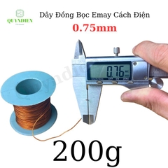 Dây ĐỒNG bọc emay cách điện size 0.75mm