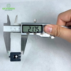 Lõi Nhựa Vuông Dài 42mm Quấn Cuộn Cảm Phân Tần Loa - Màu Đen