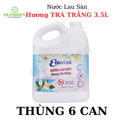 Nước lau sàn Emolan hương TRÀ TRẮNG - 3.5L