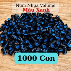 Núm Nhựa Volume Màu Xanh Thân Đen