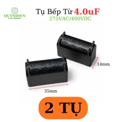 Tụ Bếp Từ 4uF - 400V Loại Đứng