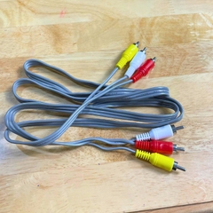 Dây Audio 3.5mm ra 2 đầu RCA (Hoa sen) - Cáp Chuyển Đổi Âm Thanh dài 1.5m