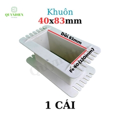 Khuôn nhựa quấn biến áp Fe silic 40x83mm