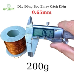 Dây ĐỒNG bọc emay cách điện size 0.65mm