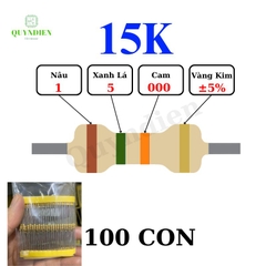 Điện trở Đài Loan 1/4W - 15K