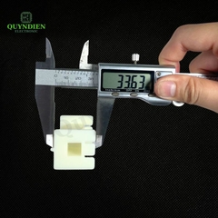 Lõi Nhựa Vuông Dài 64mm Quấn Cuộn Cảm Phân Tần Loa - Màu Trắng Sữa
