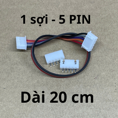 Dây bus dài 20cm 2pin-6pin cáp kết nối điện XH2.54mm giá 1 sợi